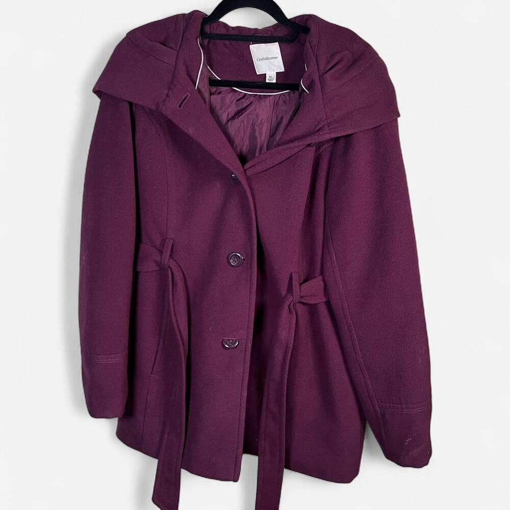 Croft and Barrow - Women's Wool Blend Coat - Size XL